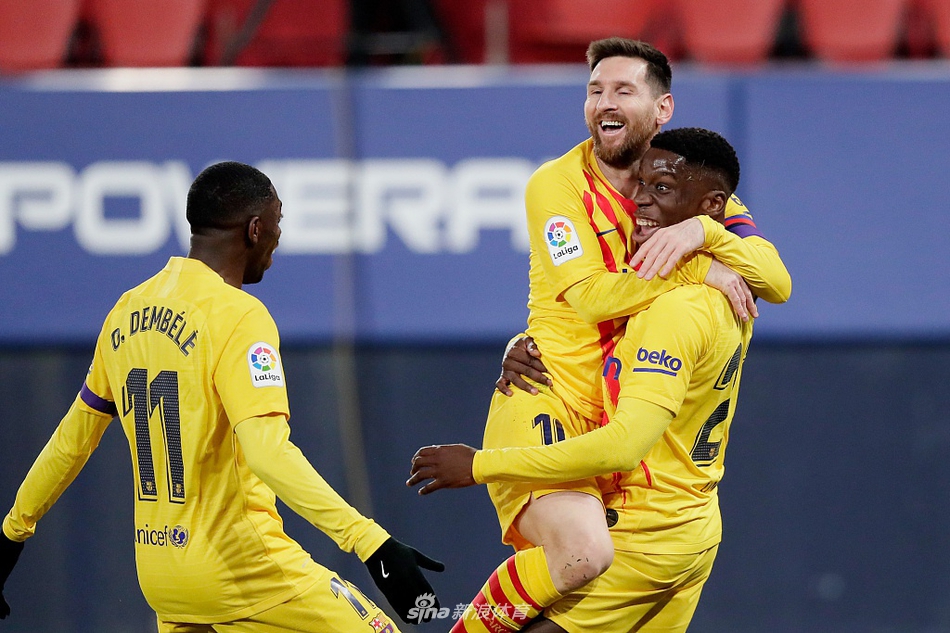 梅西助攻助巴萨取得连胜,霍塔菲再添失利 梅西助攻助巴萨取得连胜,霍塔菲再添失利